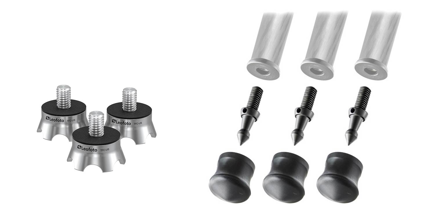 Pieds Antidérapants Pour Trépied/monopode - Filetage 3/8" - Silicone Et Acier Inox, Dimensions 3,4 X 4,85 Cm